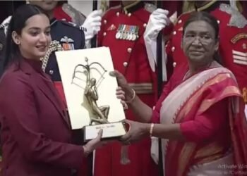 राजस्थान की दिव्यकृति सिंह को अर्जुन पुरुस्कार से सम्मानित किया गया