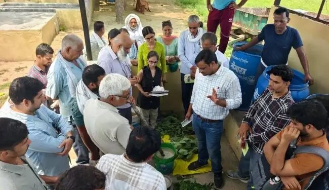 ’’प्राकृतिक खेती एवं प्राकृतिक उत्पादों का विपणन’’ विषय पर व्यावसायिक प्रशिक्षण कार्यक्रम