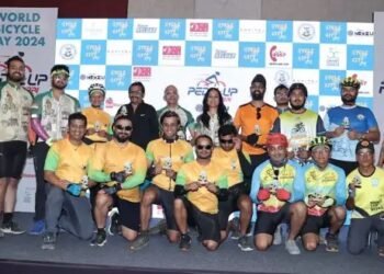 विश्व साइकिल दिवस पर मुंबई की प्रथम साइकिल मेयर फिरोजा ददान द्वारा “साइकिल रैली”