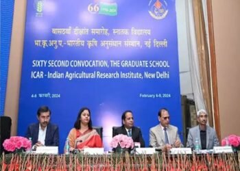 भारतीय कृषि अनुसंधान संस्थान, दिल्ली का 62वां दीक्षांत समारोह आज