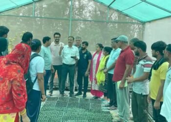 कृषि विज्ञान केंद्र, उजवा, दिल्ली द्वारा ’’माली-सह-नर्सरी उत्पादक’’ प्रशिक्षण कार्यक्