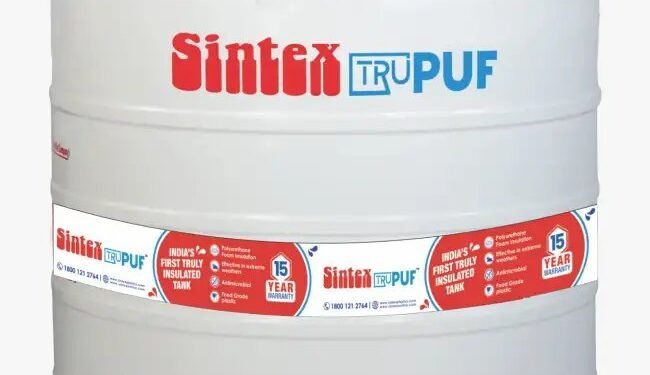 सिंटेक्स ने अत्यधिक तापमान के लिए पेश किया है भारत का पहला ‘ट्रूली’ इंसुलेटेड वॉटर टैंक