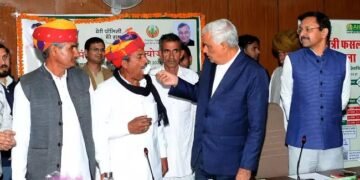 किसानों को फसल खराबे के नुकसान की भरपाई के लिए राजस्थान सरकार कटिबद्ध