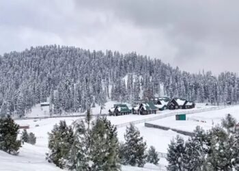 कश्मीर में कड़ाके की ठंड जारी, बादल के साथ बारिश की उम्मीद!