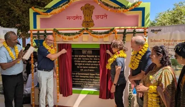 कृषि ज्योति परियोजना से राजस्थान के अलवर जिले के गाँवों और स्कूलों को लाभ