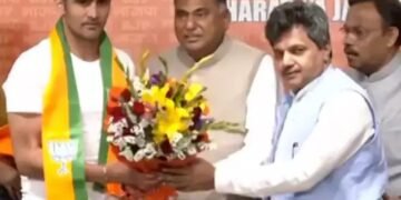 BJP में शामिल हुए विजेंदर सिंह, 2019 में कांग्रेस के टिकट पर लड़ा था चुनाव
