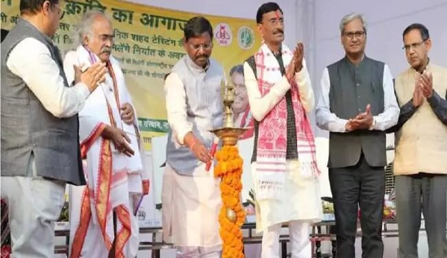 रांची में देश की 5वीं व पूर्वी भारत की पहली अत्याधुनिक हनी टेस्टिगं लैब का शिलान्यास