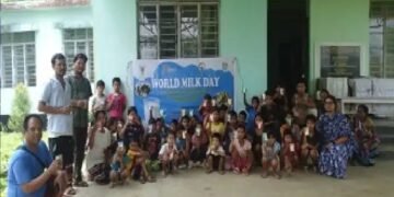 विश्व दुग्ध दिवस के मौके पर किसानो को प्रशिक्षित किया गया