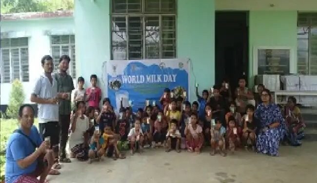 विश्व दुग्ध दिवस के मौके पर किसानो को प्रशिक्षित किया गया