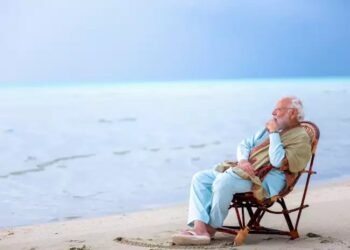 लक्षद्वीप से PM MODI की अद्भुत तस्वीरें, कहा- जो लोग एडवेंचर करना चाहते….’