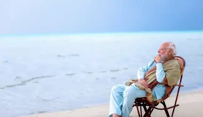 लक्षद्वीप से PM MODI की अद्भुत तस्वीरें, कहा- जो लोग एडवेंचर करना चाहते….’