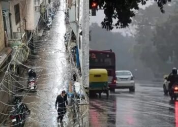 दिल्‍ली-एनसीआर में होली के दिन गरज के साथ बारिश, सुहावना हुआ मौसम