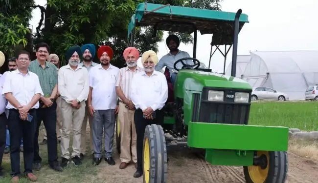 पीएयू ने पेश की ऑटो-स्टीयरिंग ट्रैक्टर तकनीक, डिजिटल खेती की ओर बड़ा कदम