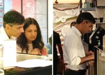 ऋषि सुनक, अक्षता मूर्ति को बेंगलुरु में कॉफी पीते हुए देखा गया, सेल्फी के लिए लगी होड़