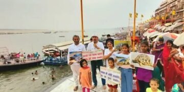 विश्व कछुआ दिवस पर गंगाजल के रक्षक कछुओं के संरक्षण का आवाह्न