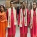 विश्वनाथ धाम में गेरुआ वेश में दिखे पुलिसकर्मी