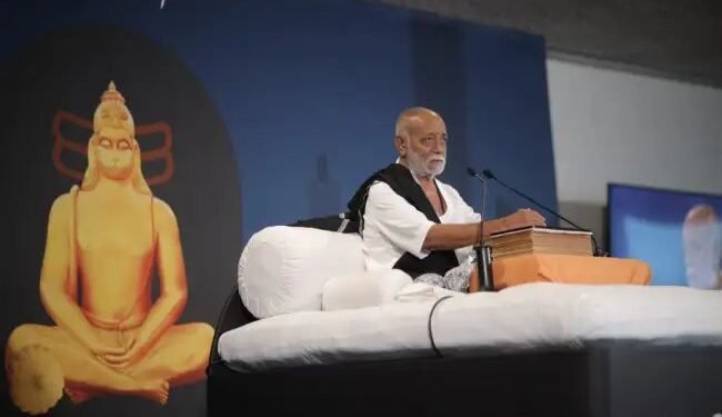 मोरारी बापू के संयुक्त राष्ट्र मे शुरू नौ दिवसीय राम कथा का समापन