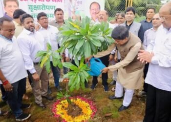 कृषि के सबसे बड़े अभियान का हिस्सा बनें पीयूष गोयल, लगाया ‘मां के नाम एक पेड़’