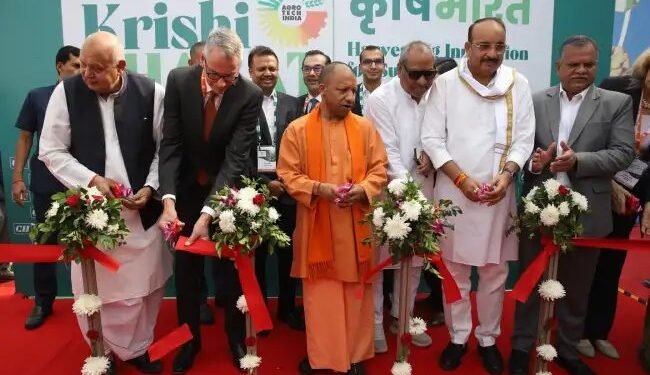 लखनऊ में ‘कृषि भारत’ का आयोजन, प्रोडक्शन बढ़ाने के लिए तकनीक को अपनाएं किसान: सीएम योगी