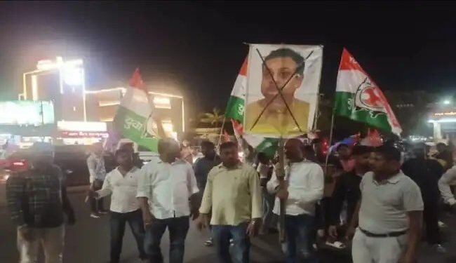 भाजपा प्रवक्ता संबित पात्रा का पूरे प्रदेश में विरोध