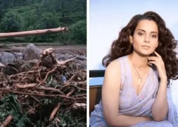 मंडी में बादल फटने से मची तबाही, दौरे को लेकर उठे सवाल — कंगना रनौत और जयराम ठाकुर के बीच बयानबाज़ी