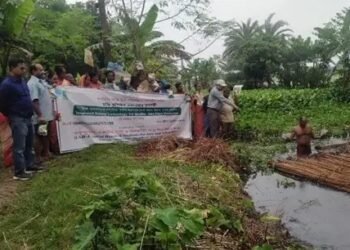 अनुसूचित जाति उपयोजना के तहत गुणवत्तापूर्ण पटसन रेशा उत्पादन पर किसानों को मिला उन्नत प्रशिक्षण