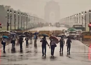 दिल्ली में आज से शुरु हो रही भारी बारिश, IMD ने जारी किया ऑरेन्ज अलर्ट