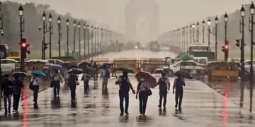 दिल्ली में आज से शुरु हो रही भारी बारिश, IMD ने जारी किया ऑरेन्ज अलर्ट