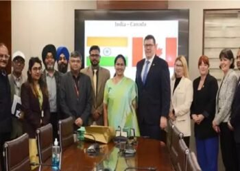 कृषि राज्य मंत्री शोभा करंदलाजे और कनाडा के स्कॉट मो के बैठक संपन्नय हुई