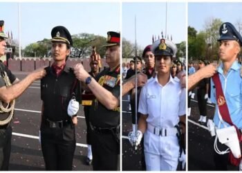 सशस्त्र बल मेडिकल कॉलेज के 58वें बैच की पासिंग आउट परेड पुणे में आयोजित की गई