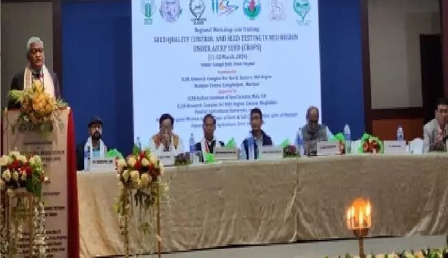 एआईसीआरपी बीज (फसलें) के तहत बीज गुणवत्ता नियंत्रण पर कार्यशाला आयोजित
