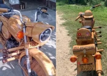 बिजनौर के जुनैद ने बनाई लकड़ी की बुलेट गाड़ी, जानें क्या है कीमत?
