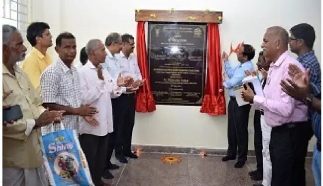 आईसीएआर-केवीके, निंबुडेरा में प्रशानिक भवन का उद्घाटन किया गया