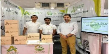 पीएयू इनक्यूबेट-ई ने फूड एक्सपो में चावल की गुणवत्ता विश्लेषक प्रदर्शित किया