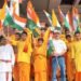 गंगा तट से की हर घर तिरंगा फहराने की अपील