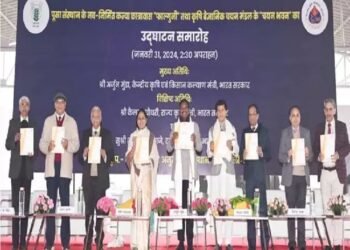 केंद्रीय कृषि मंत्री ने किया पूसा में कन्या छात्रावास व चयन भवन का लोकार्पण