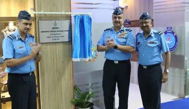 भारतीय वायुसेना की पहली आपातकालीन चिकित्सा प्रतिक्रिया प्रणाली शुरू
