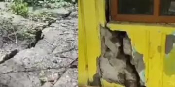 नैनीताल में भूस्खलन का खतरा, मजबूरी घर छोड़ भाग रहे लोग