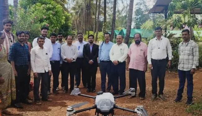 KVK रत्नागिरी (लांजा) में मृदा परीक्षण शिविर और ‘अर्जुन ड्रोन’ का प्रदर्शन सफलतापूर्वक संपन्न