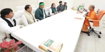किसान नेताओं ने CM योगी से की मुलाकात, जल्द पूरा होने का मिला आश्वासन