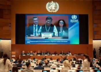 स्वास्थ्य सचिव अपूर्व चन्द्र ने 77वीं विश्व स्वास्थ्य सभा की समिति की अध्यक्षता की