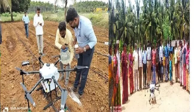 आईसीएआर-एनबीएआईआर ने फसल सुरक्षा में कृषि-ड्रोन की उपयोगिता प्रदर्शित की
