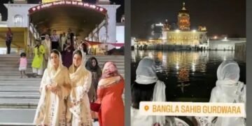 दिल्ली के गुरुद्वारे पहुंची सारा अली खान, दोस्त के साथ शेयर की तस्वीर