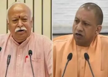 मोहन भागवत मुख्यमंत्री योगी आदित्यनाथ ने कथित तौर पर बंद कमरे में दो बैठकें कीं