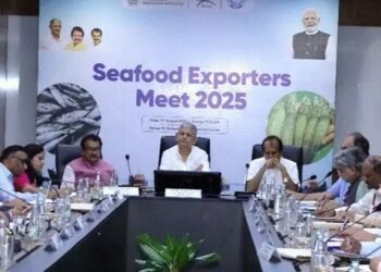 केंद्रीय मंत्री राजीव रंजन सिंह ने नई दिल्ली में सीफूड एक्सपोर्टर्स मीट 2025 की अध्यक्षता की,