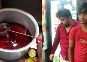 दिल्ली में अनार के जूस में केमिकल मिलाकर पिलाने का मामला, वीडियो वायरल!