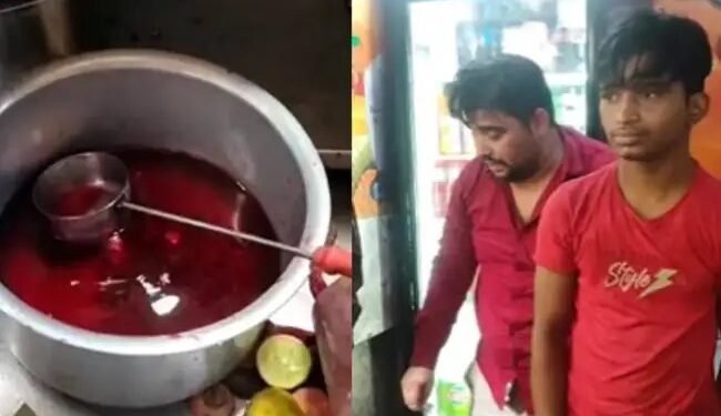 दिल्ली में अनार के जूस में केमिकल मिलाकर पिलाने का मामला, वीडियो वायरल!