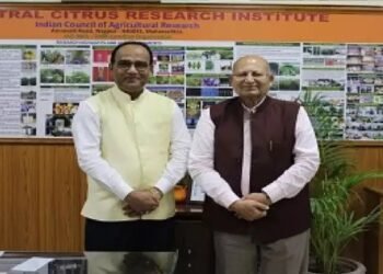 पद्म भूषण डॉ. आर.एस. परोदा ने भाकृअनुप-सीसीआरआई, नागपुर का किया दौरा