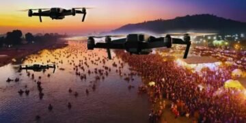 महाकुंभ में सुरक्षा के कड़े इंतजाम, ड्रोन सिस्टम और ADG रैंक के अधिकारी कर रहे तैनाती