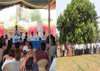 कृषि में ड्रोन प्रौद्योगिकी के उपयोग पर किसान मेला आयोजित